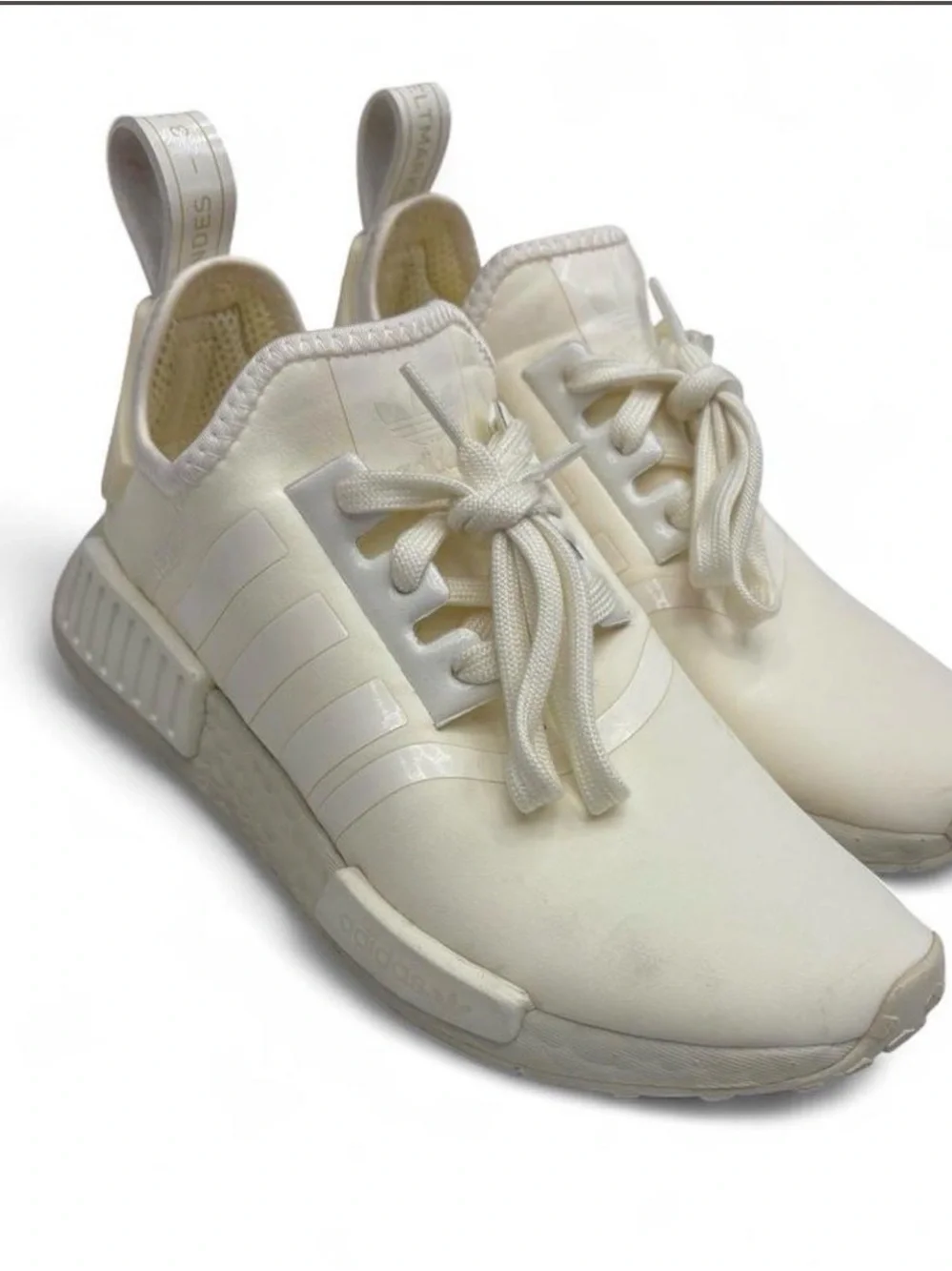 Adidas NMD R1 Womens Shoes  Size 6.5  Color: Off-White/Dirty Off-White